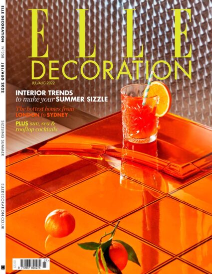 室內、軟裝設計雜誌Elle Decor (英國版）-2022/7