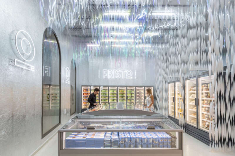 EFEEME arquitectos | 80㎡,阿根廷FRISTO冷鮮零售店