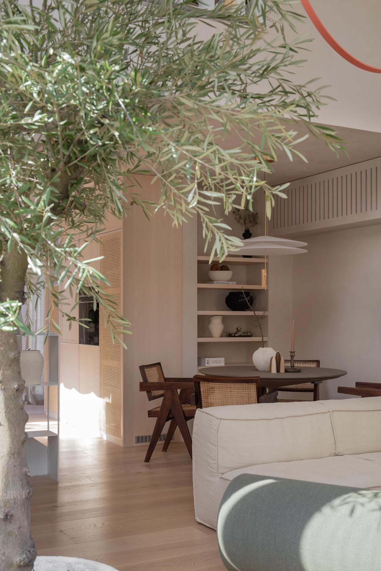 閣樓,住宅設計案例,Ioka Design,120㎡,侘寂風格,閣樓公寓,布加勒斯特,Wabi-sabi