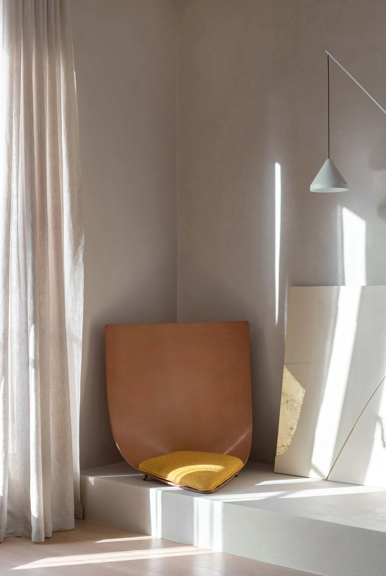 閣樓,住宅設計案例,Ioka Design,120㎡,侘寂風格,閣樓公寓,布加勒斯特,Wabi-sabi