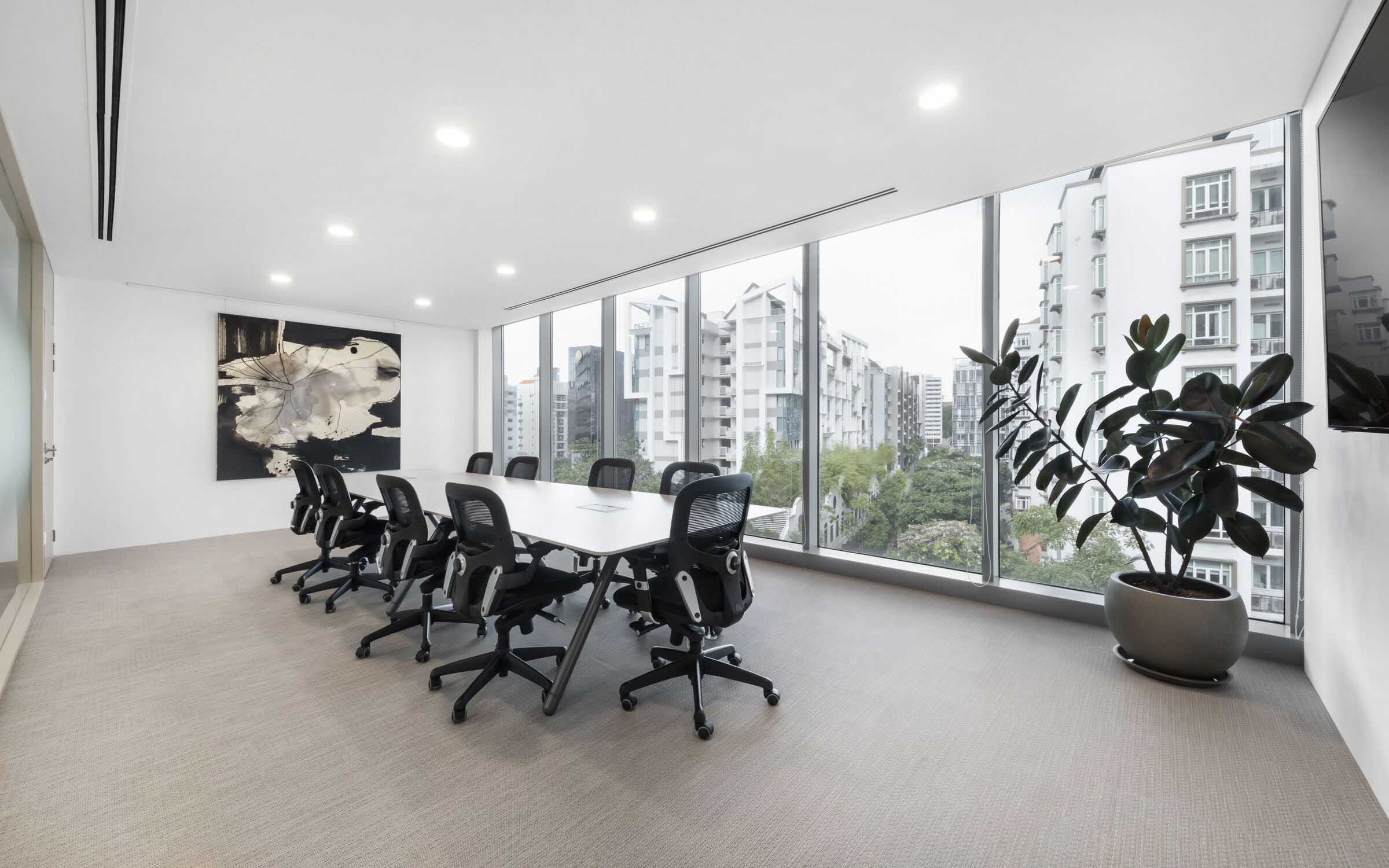 辦公室設計,辦公室設計案例,CATHAY總部辦公室,現代風格辦公室設計,OWMF Architecture,新加坡
