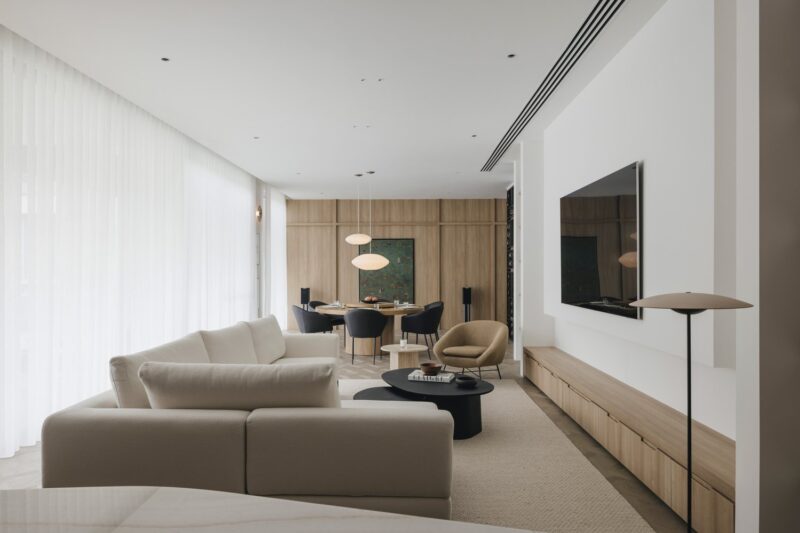 Studio Nátu | 280㎡,新加坡東部280㎡優雅大平層