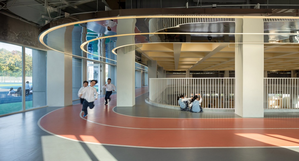 小學設計,學校設計,校園設計,學校設計案例,學校裝修,橫店文榮實驗學校小學部,浙江東陽,見方建築設計