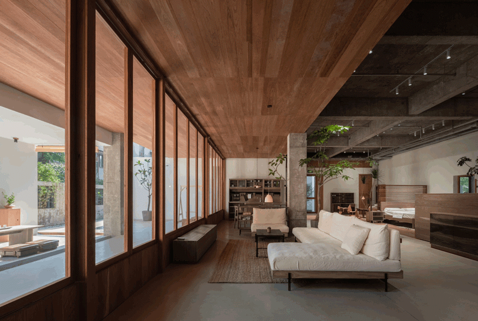 展廳設計,家具展廳設計,展廳設計案例,體驗店設計,家具體驗店設計,南京,木墨展廳,家具展廳設計案例,反幾建築FANAF
