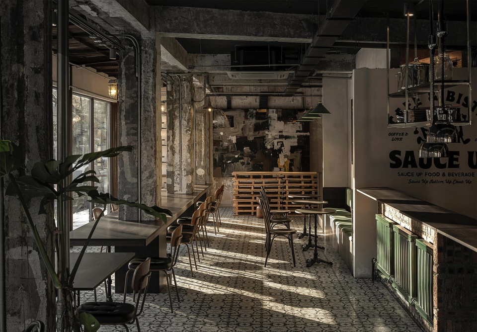 餐廳設計,酒吧設計,餐吧設計,餐廳設計案例,沈陽,SAUCE UP BISTRO餐吧,白菜設計