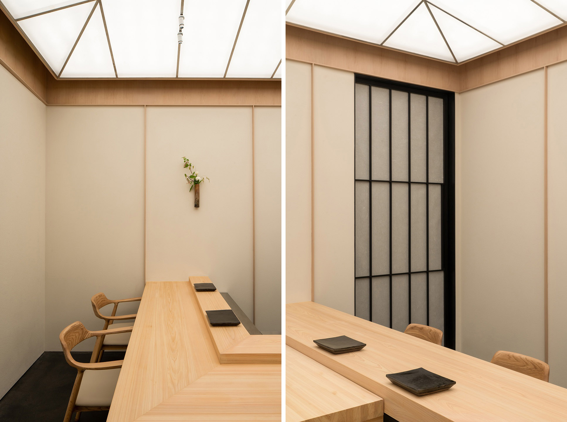 日本料理餐廳設計,餐廳設計,日料店設計,餐廳設計案例,餐廳設計方案,日式主題餐廳設計,溯汐日料餐廳,上海,say architects