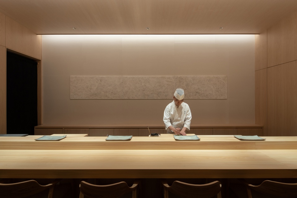 日本料理餐廳設計,餐廳設計,日料店設計,餐廳設計案例,餐廳設計方案,日式主題餐廳設計,溯汐日料餐廳,上海,say architects