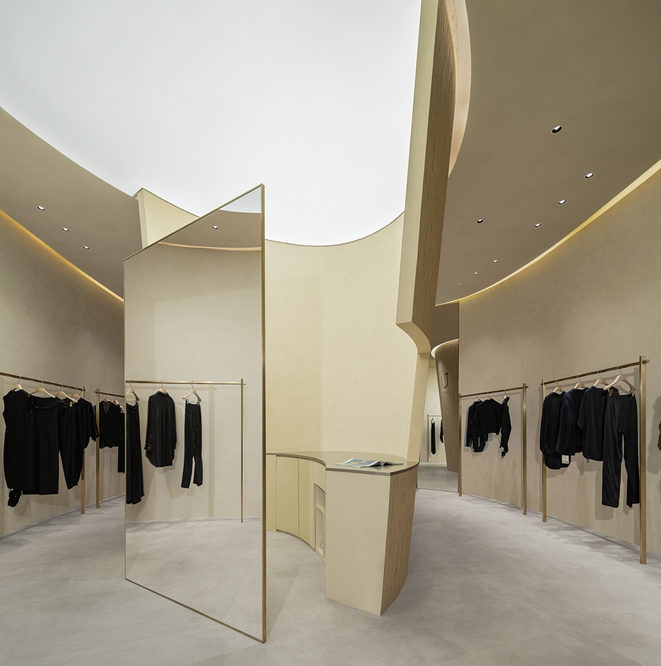 服裝店設計,上海服裝店設計,零售店設計,商業空間,女裝店設計,服裝店設計案例,時裝店設計,TU晶耀前灘店,TU,上海,彈性工作室