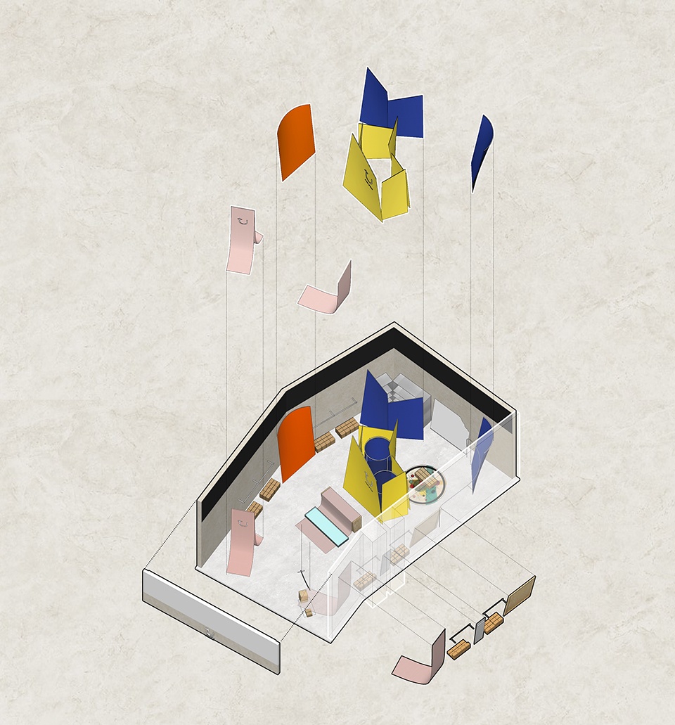 服裝店設計,上海服裝店設計,零售店設計,商業空間,女裝店設計,服裝店設計案例,時裝店設計,TU晶耀前灘店,TU,上海,彈性工作室