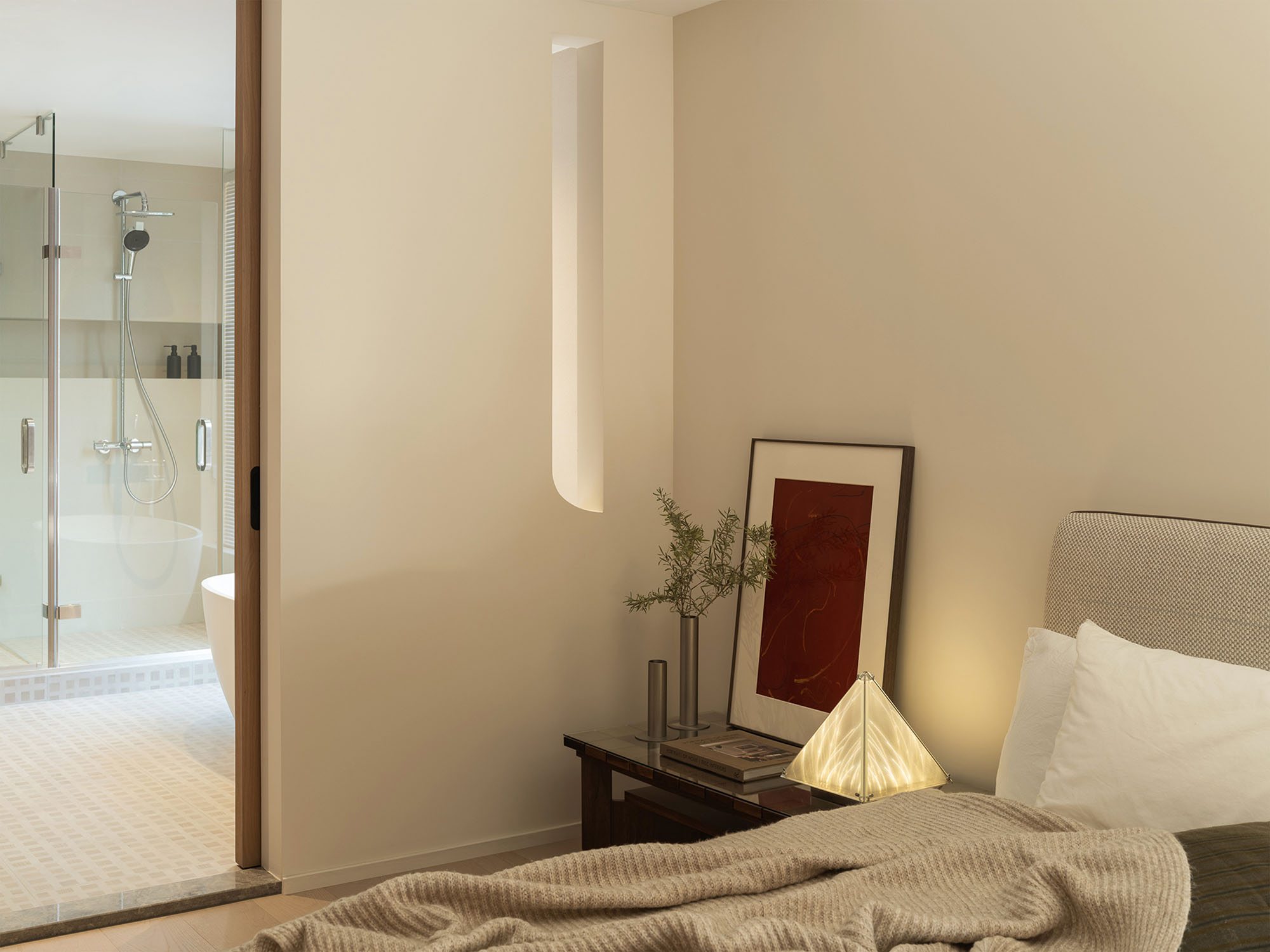 10° STUDIO,廣州,單身公寓設計,家裝設計,公寓設計案例,原木色,146㎡,極簡風格,單身公寓,傅俁迪