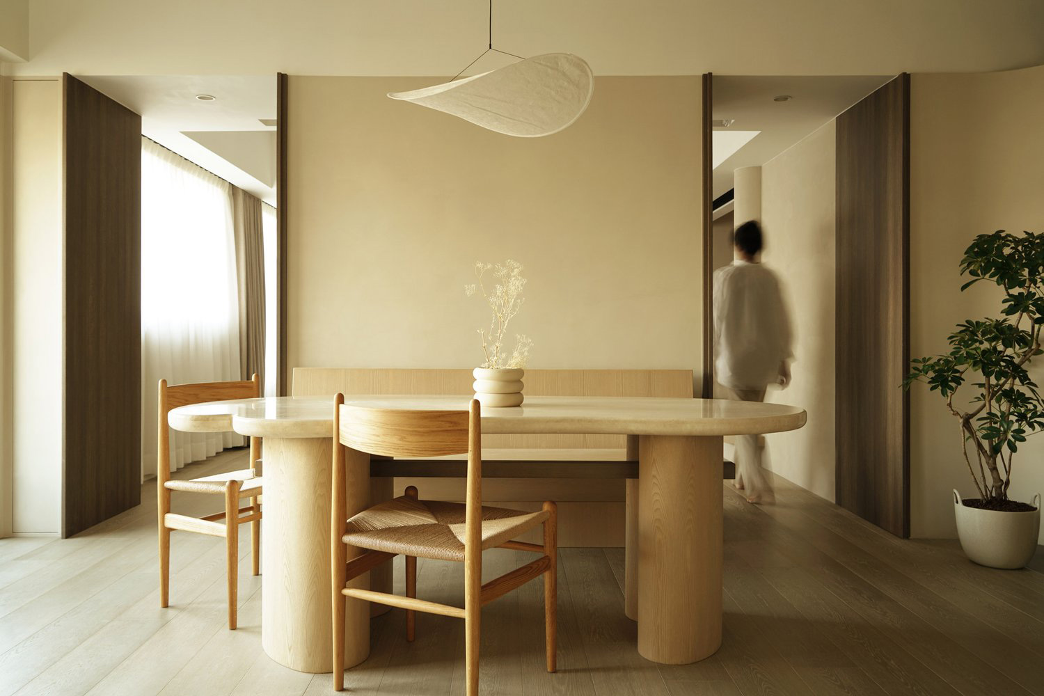 JAAK,香港,公寓設計,家裝設計,公寓設計案例,原木色,75㎡,侘寂風格,單身公寓,Wabi-sabi