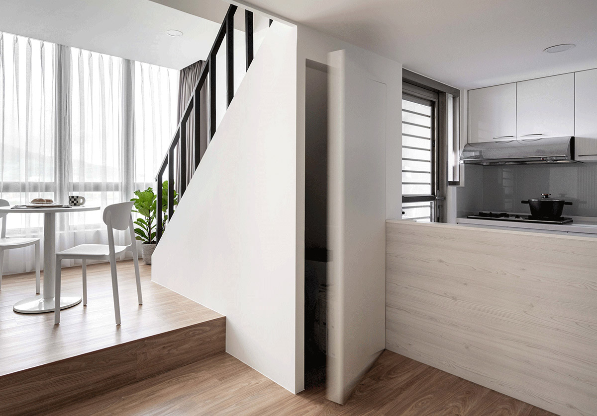 公寓設計,公寓設計案例,Order歐德家具,60㎡,新竹,小戶型設計,公寓裝修,韓係,最小宅,單身公寓