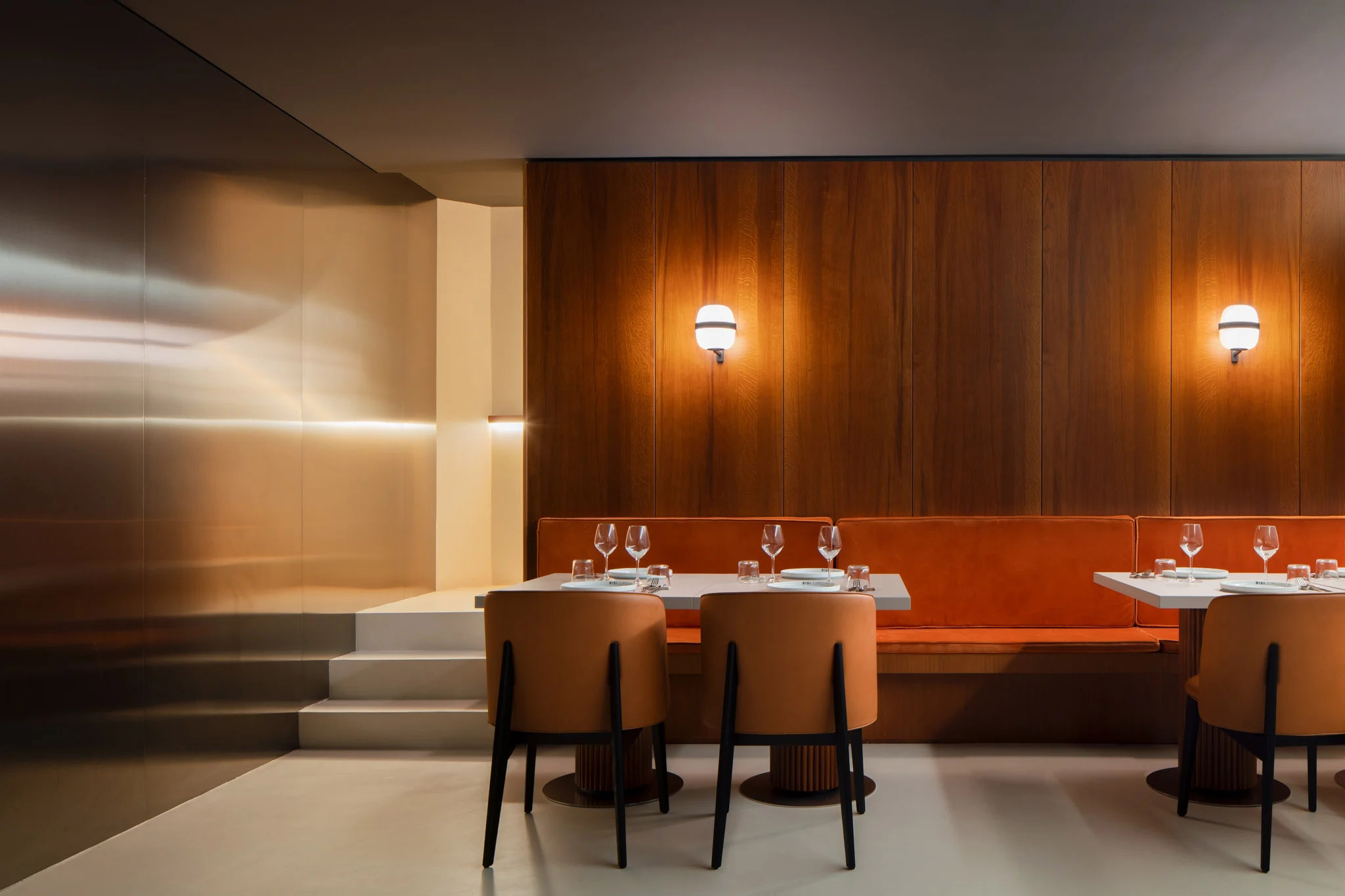 西餐廳設計,FADD Architects,休閑餐廳設計,意大利,現代風格餐廳設計案例,高級西餐廳