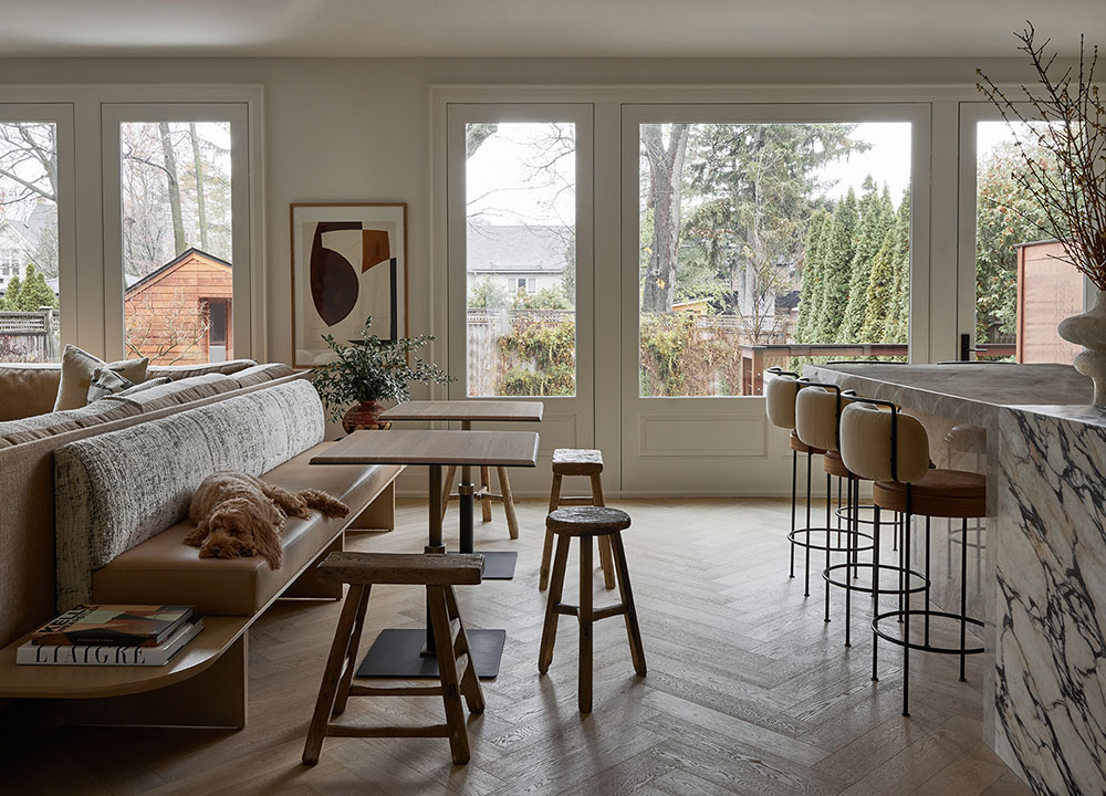 住宅設計,住宅設計案例,Justine Golden,加拿大,國外住宅設計案例,建築師自宅,大地色係