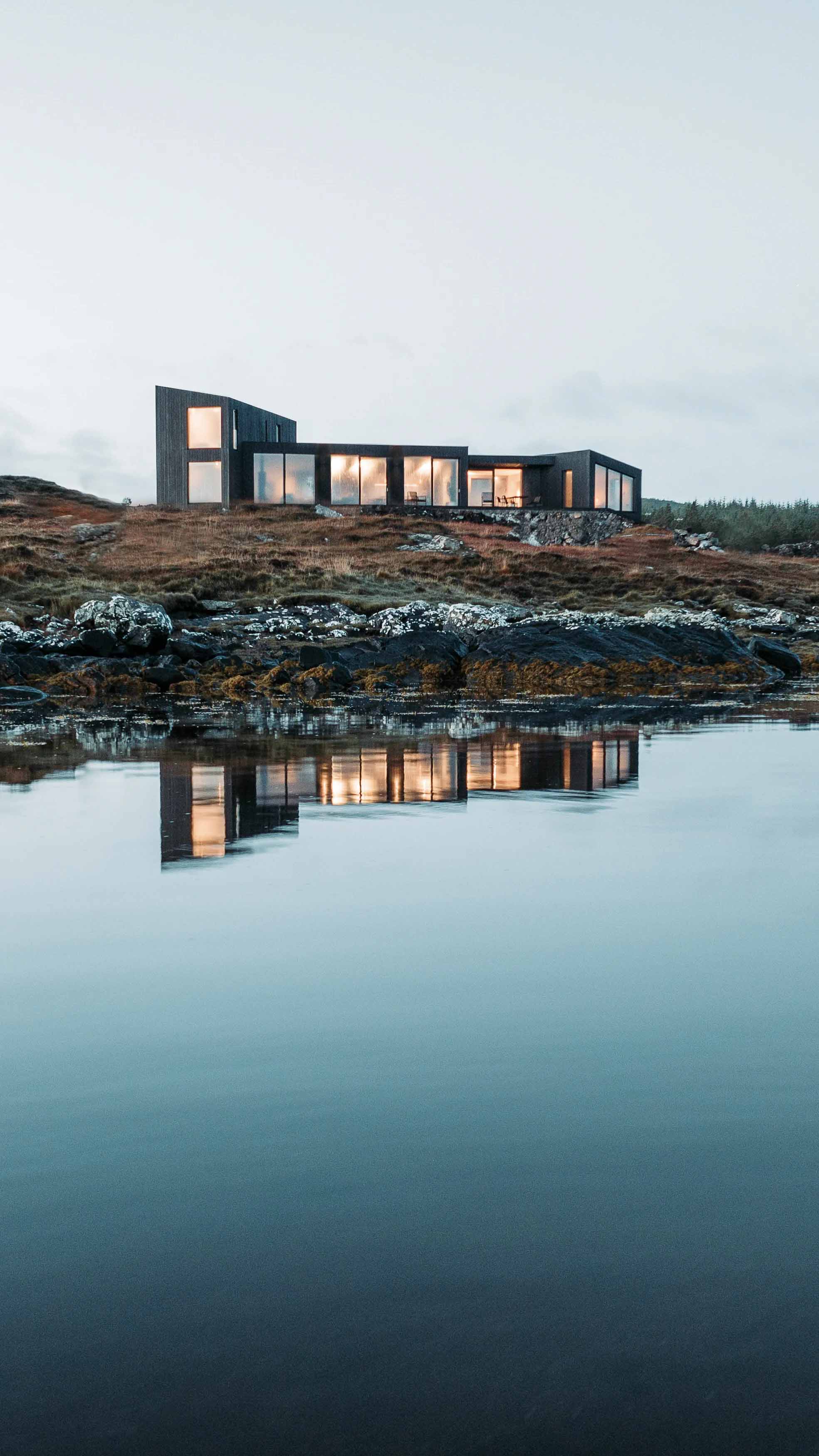 別墅設計,別墅設計案例,Koto Design,英國,國外別墅設計案例,別墅裝修,度假別墅,微水泥,206㎡,海景別墅