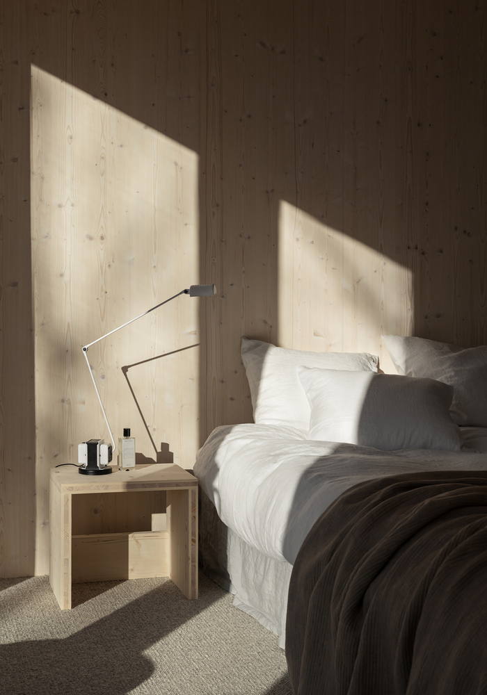 森林度假屋,Lowén Widman Arkitekter,住宅設計案例,瑞典,原木色,度假屋設計