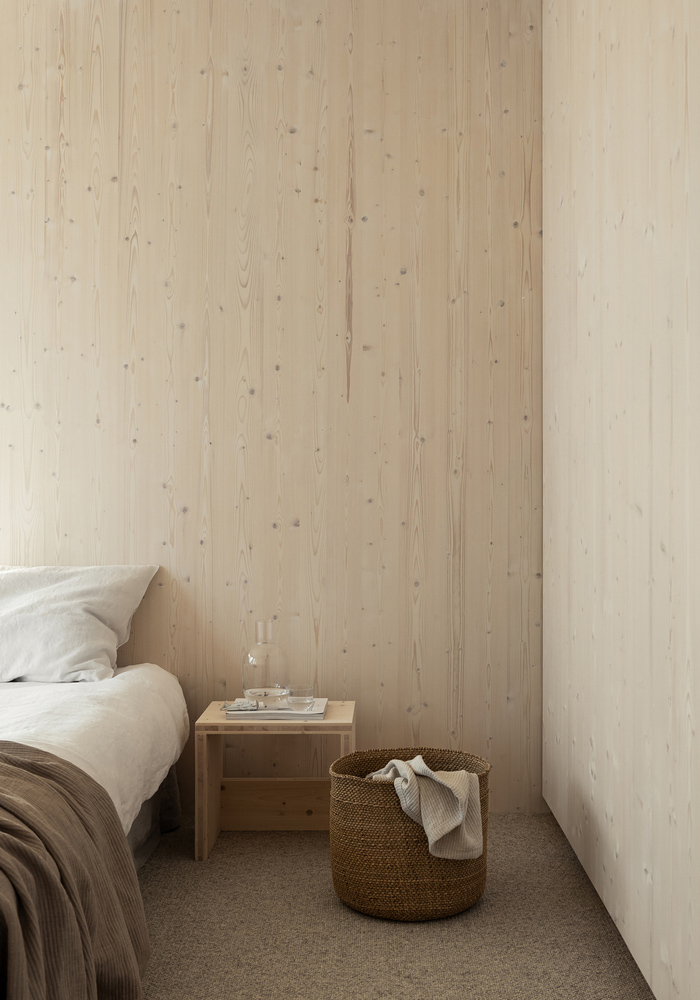 森林度假屋,Lowén Widman Arkitekter,住宅設計案例,瑞典,原木色,度假屋設計