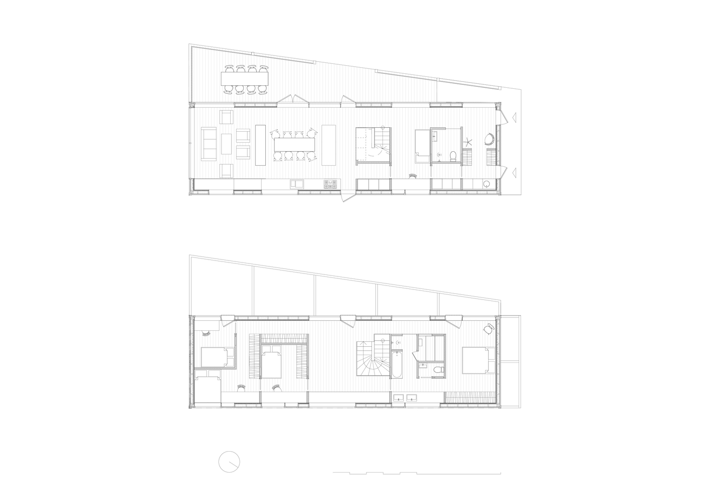 森林度假屋,Lowén Widman Arkitekter,住宅設計案例,瑞典,原木色,度假屋設計