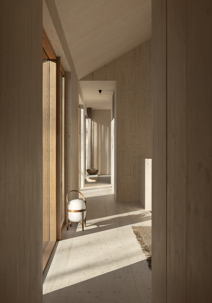 森林度假屋,Lowén Widman Arkitekter,住宅設計案例,瑞典,原木色,度假屋設計