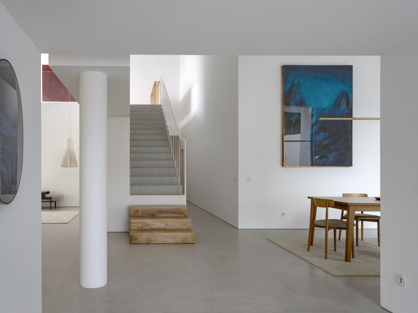 別墅設計,別墅設計案例,NOARQ,葡萄牙,國外別墅設計案例,別墅裝修,945㎡,白色別墅,原木色,極簡風格