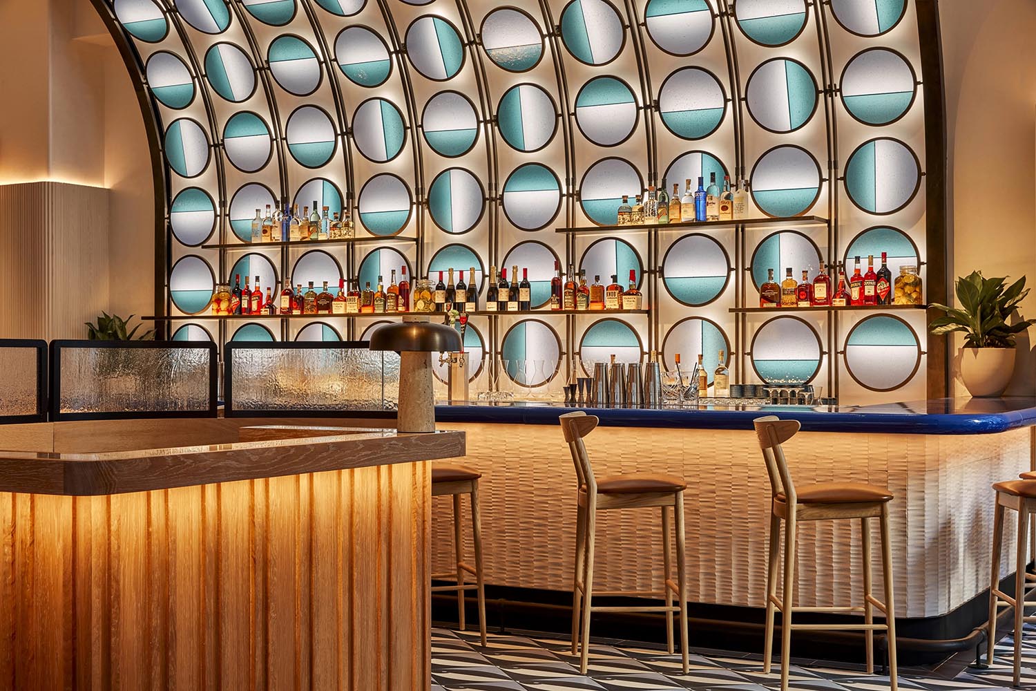 國外酒店餐廳設計,酒店餐廳設計案例,地中海美食餐廳,紐約麗思卡爾頓酒店,麗思卡爾頓酒店餐廳,Rockwell Group