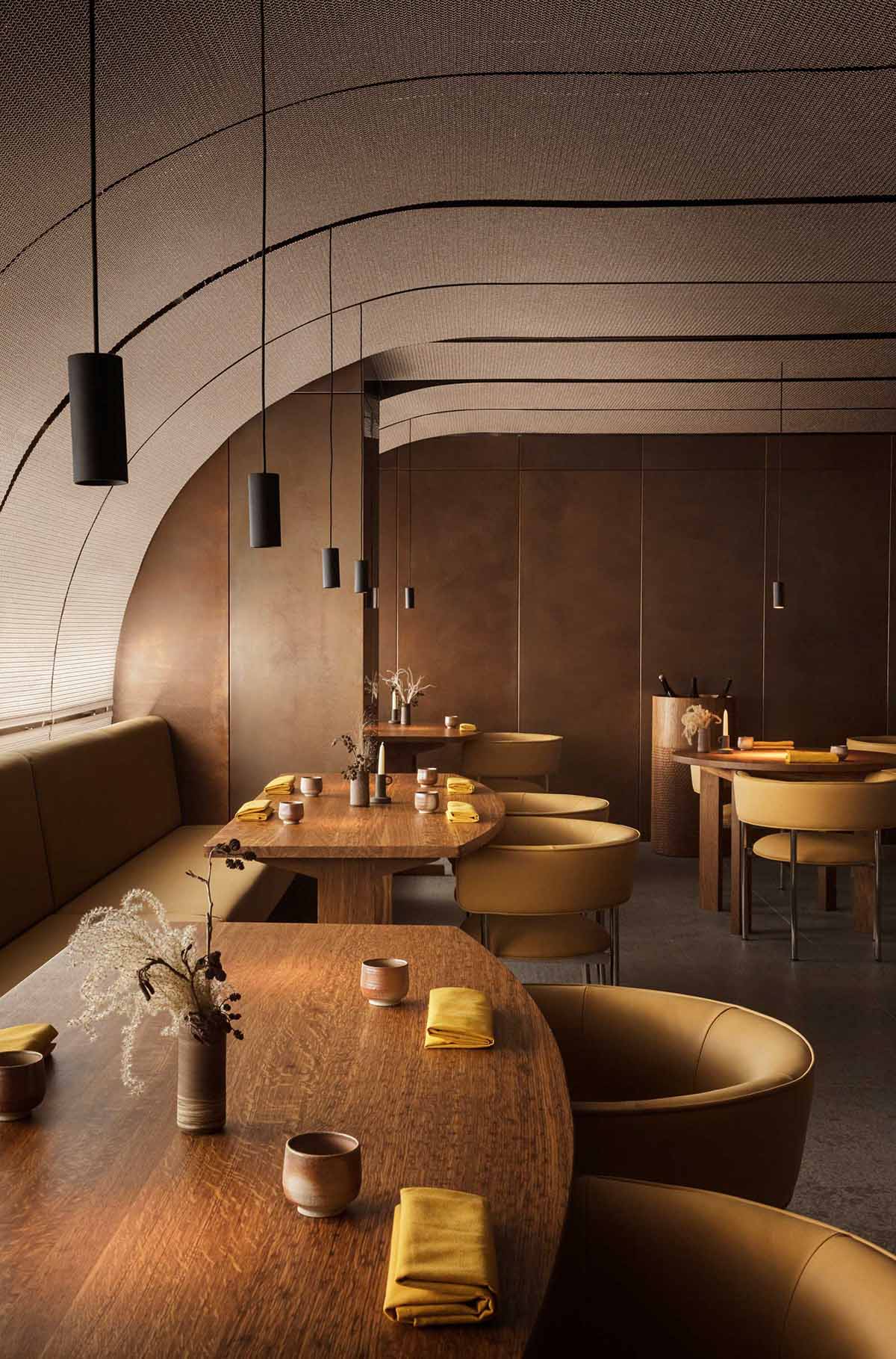 西餐廳設計,STUDIO DAVID THULSTRUP,休閑餐廳設計,倫敦,現代風格餐廳設計案例,IKOYI RESTAURANT,高級西餐廳