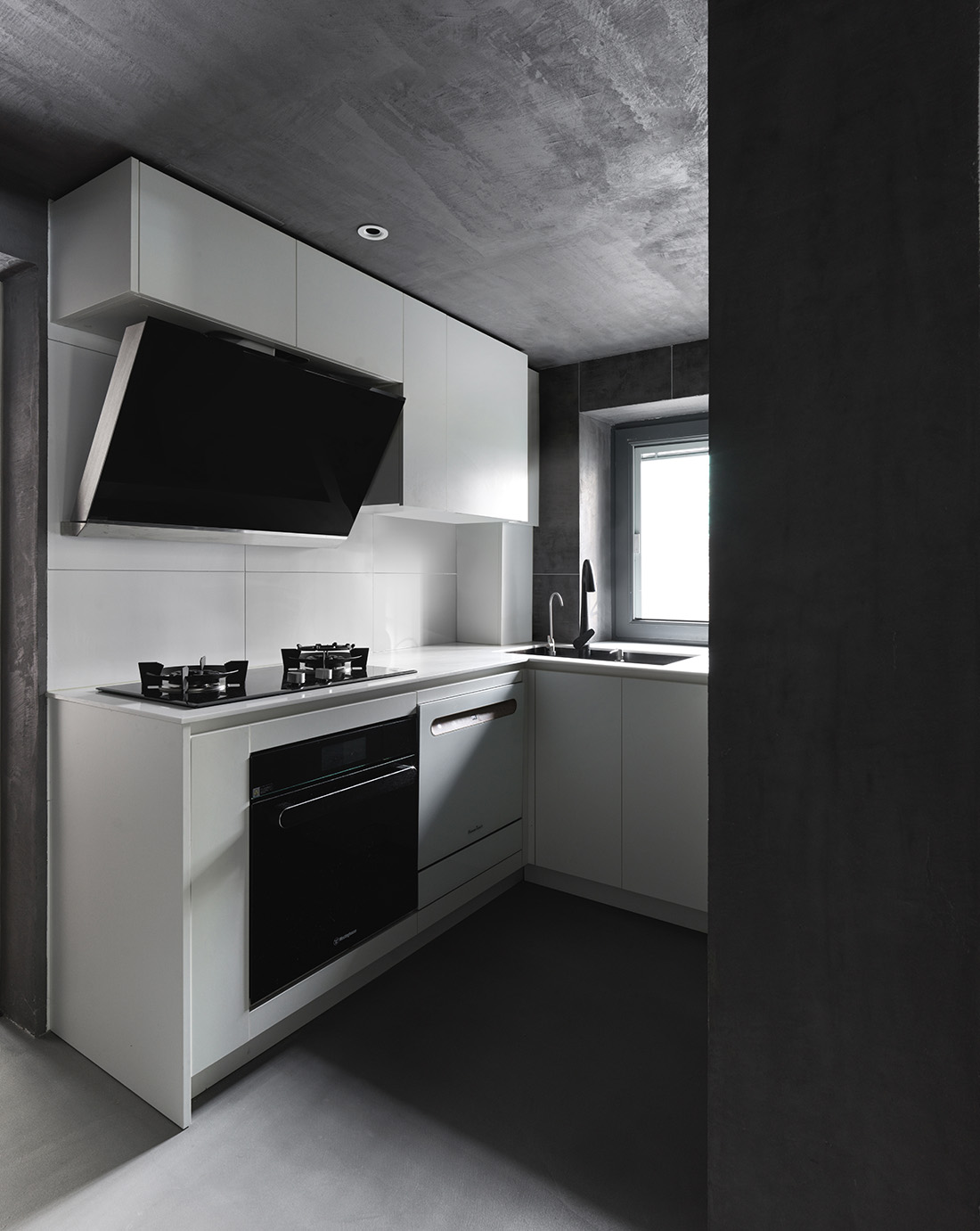 56㎡住宅設計,56㎡,小戶型設計,家裝設計,公寓改造,舊房翻新,小戶型設計案例,住宅設計案例,院居,戲構建築設計