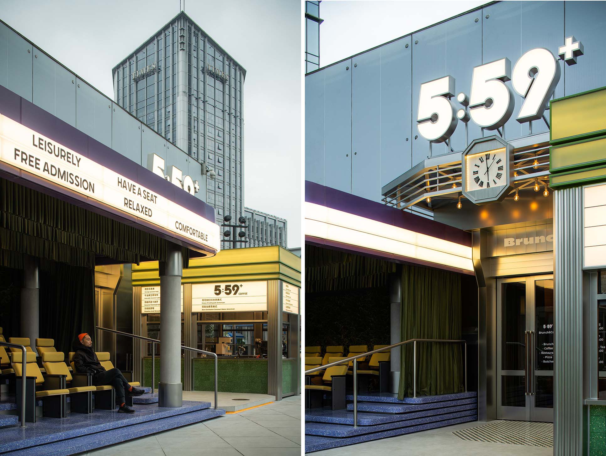 餐廳設計,休閑餐廳設計,早餐廳設計,餐廳設計案例,餐廳設計方案,5:59+(IFS)早午餐吧,成都,構看建築設計