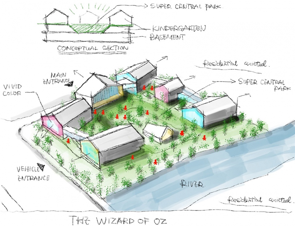 幼兒園設計,幼兒園設計方案,幼兒園設計案例,校園設計,紹興,金昌蒙德斐爾.幼兒園,零壹城市建築事務所