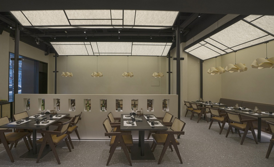 居酒屋設計,燒鳥店設計,居酒屋設計案例,燒鳥居酒屋,安徽馬鞍山,日焱燒鳥,餐廳設計,餐廳設計案例,ATD萬物建築