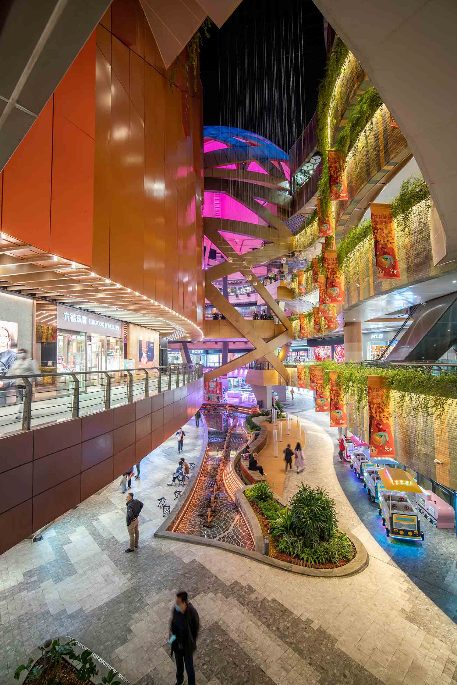 商業綜合體設計,商業綜合體改造,商業改造,南京,鵬欣水遊城,昱景設計