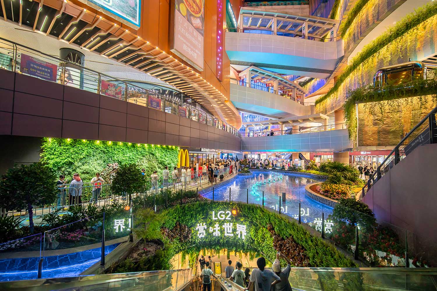 商業綜合體設計,商業綜合體改造,商業改造,南京,鵬欣水遊城,昱景設計