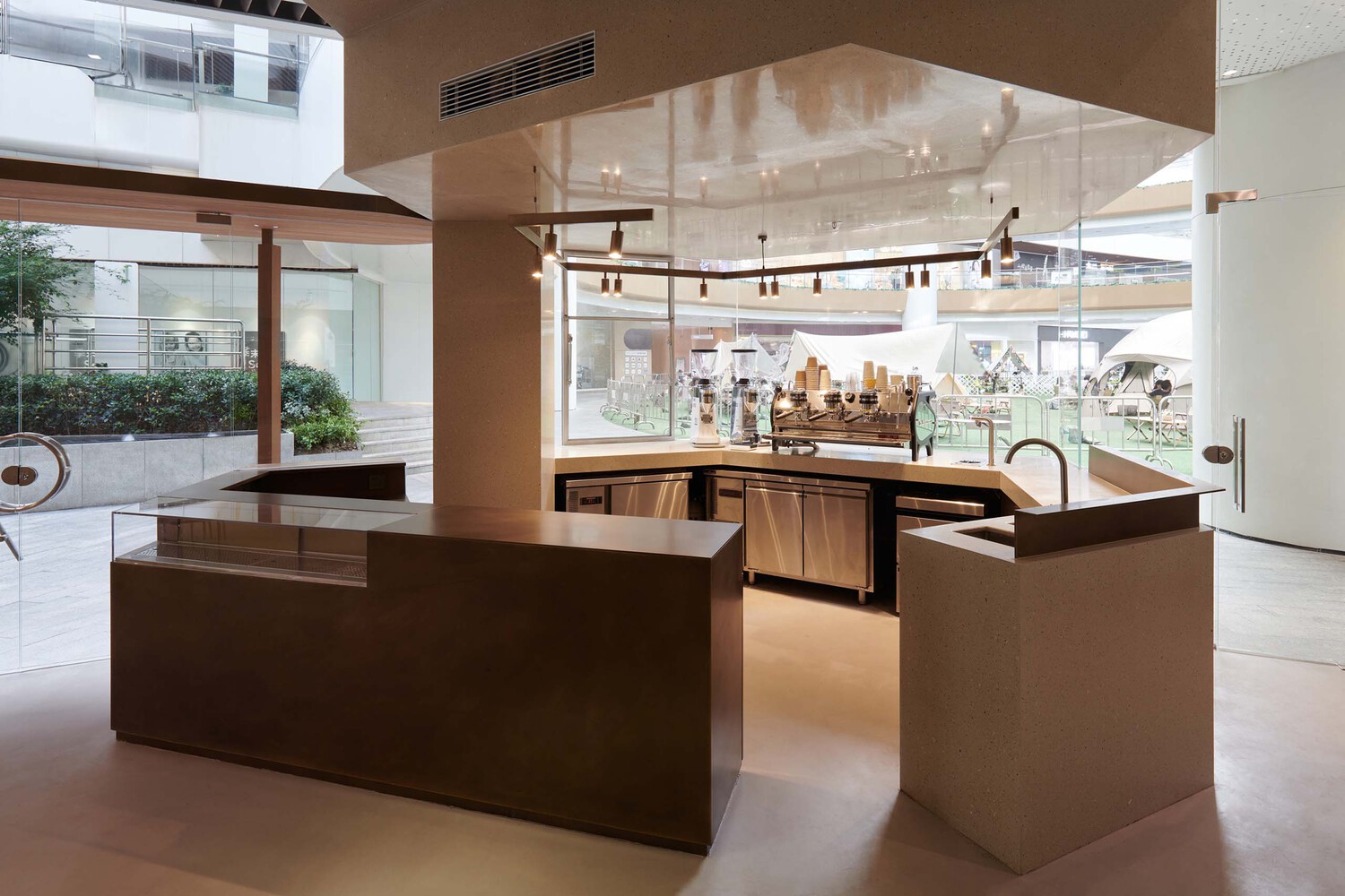 方書君工作室,上海,咖啡廳設計案例,咖啡廳裝修,the Ninth Coffee,75㎡,上海長風大悅城
