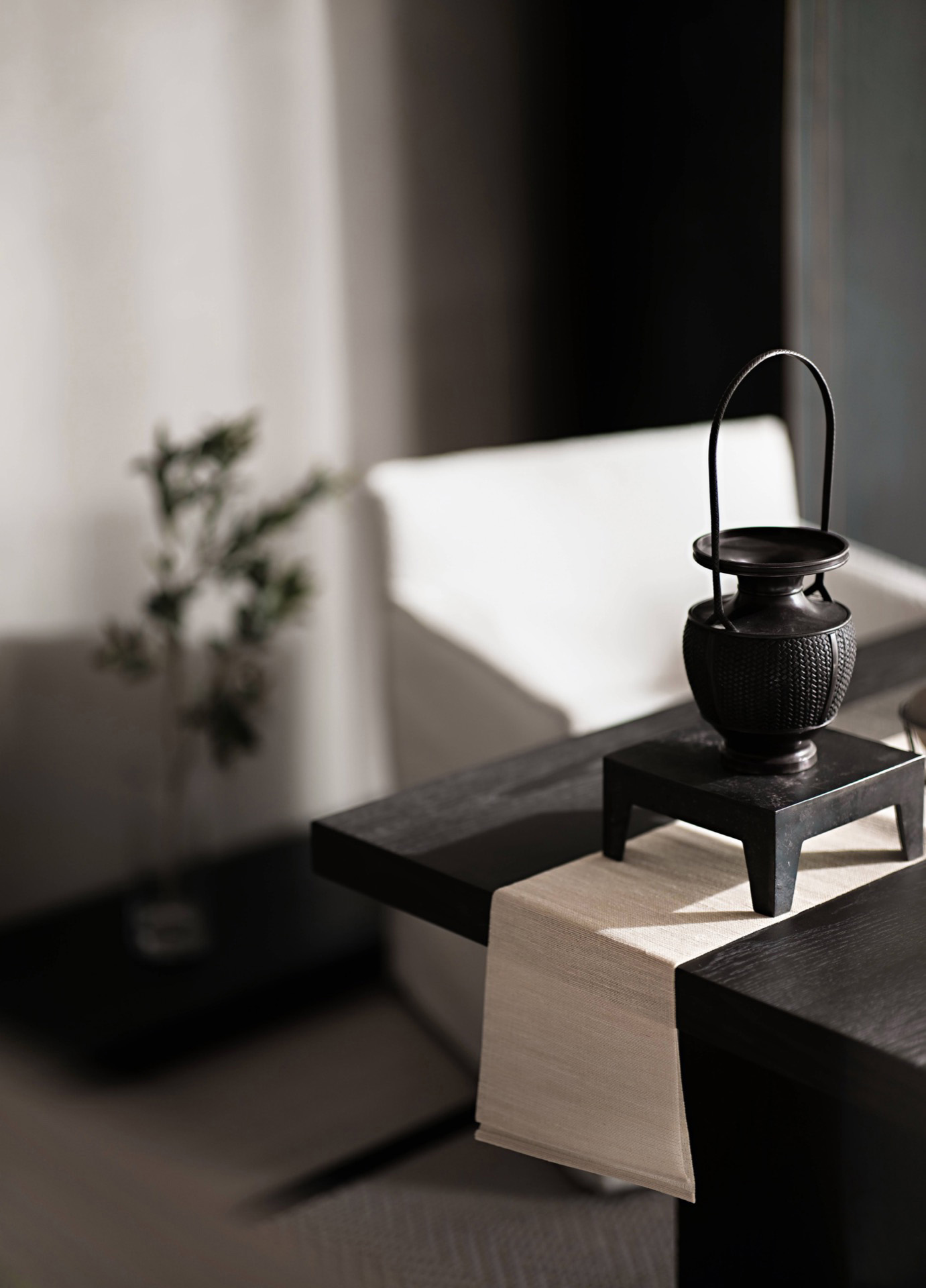 住宅空間,侘寂風格,森境設計,165㎡,廣東新會,Wabi-sabi