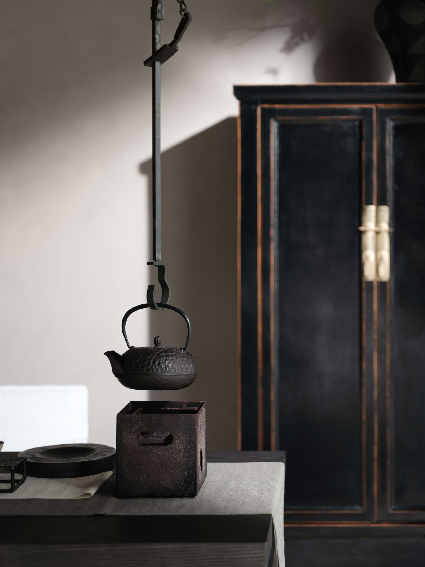 住宅空間,侘寂風格,森境設計,165㎡,廣東新會,Wabi-sabi