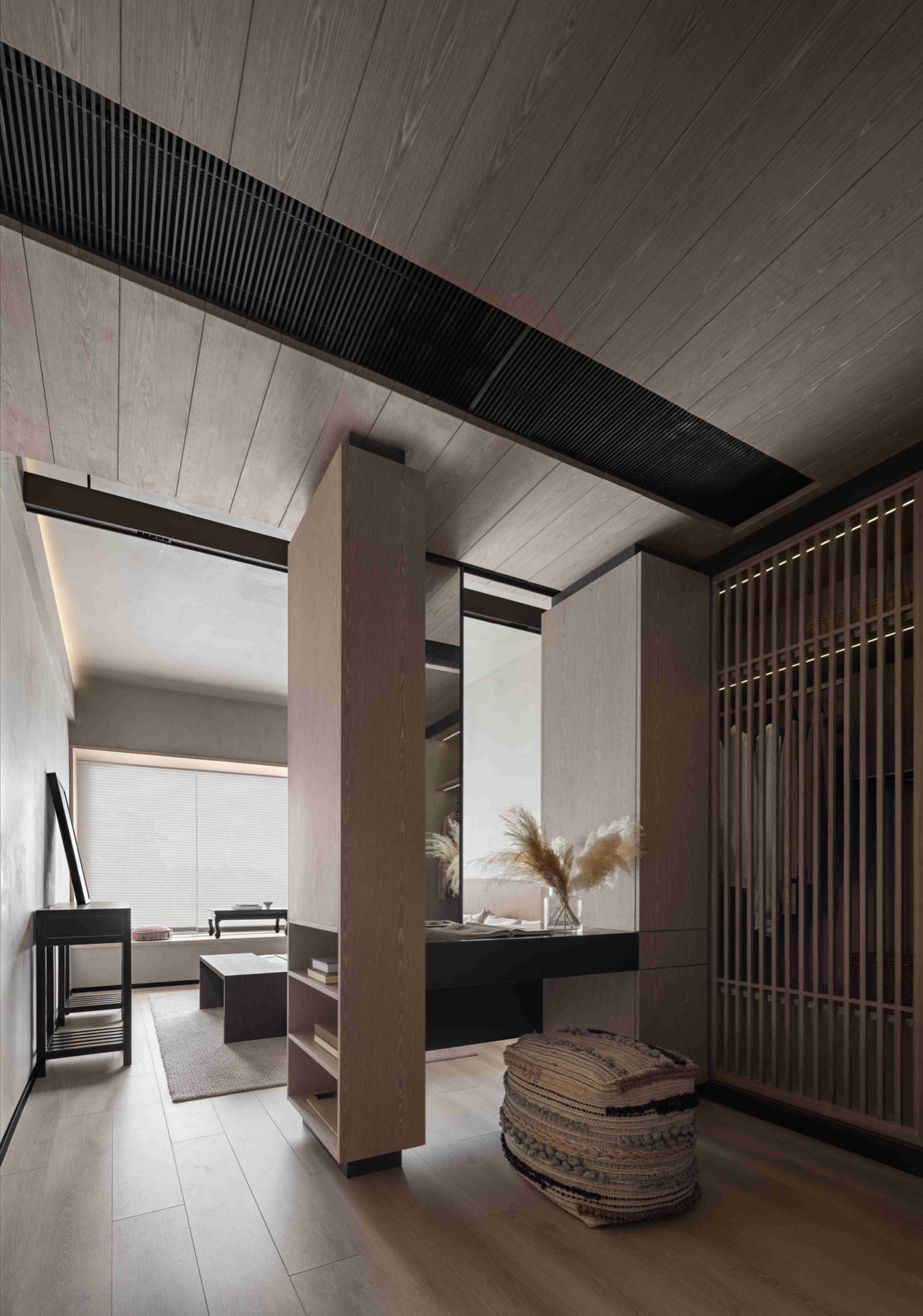 住宅空間,侘寂風格,森境設計,165㎡,廣東新會,Wabi-sabi