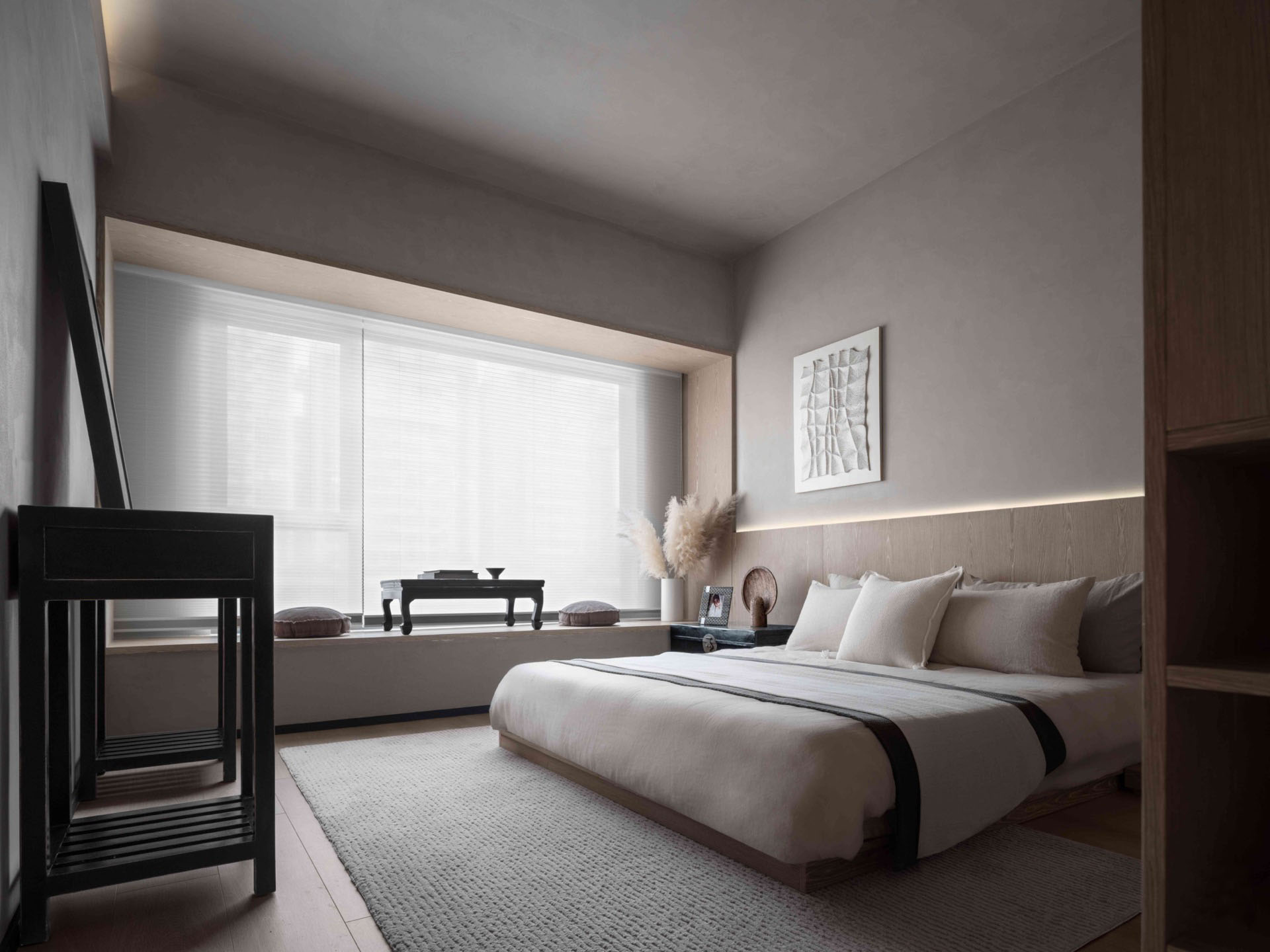 住宅空間,侘寂風格,森境設計,165㎡,廣東新會,Wabi-sabi