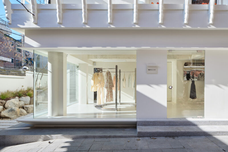 studio fragment | 480㎡，韓國首爾Minjukim Anguk女裝旗艦店