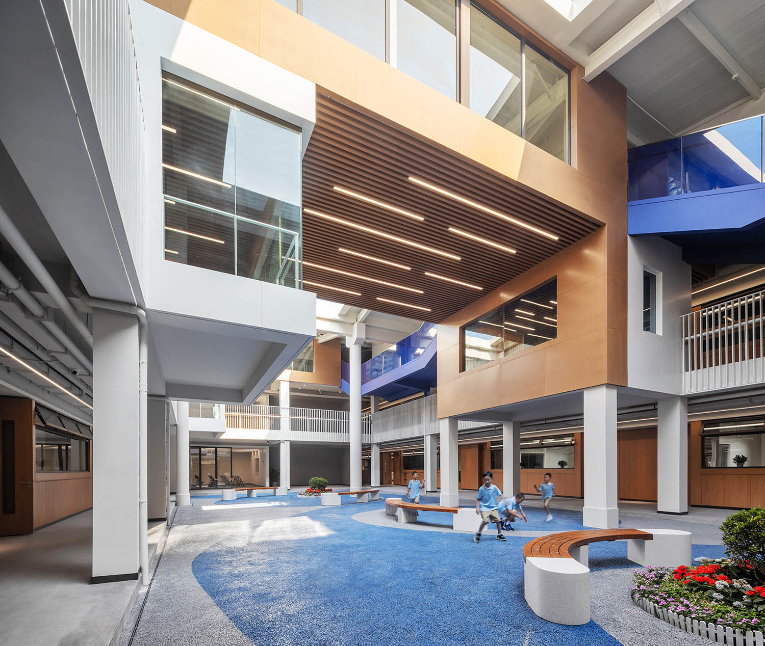 小學設計,學校設計,校園設計,學校設計案例,校園改造,學校裝修,南山區麗林維育學校,深圳,深圳小學,AG彙創