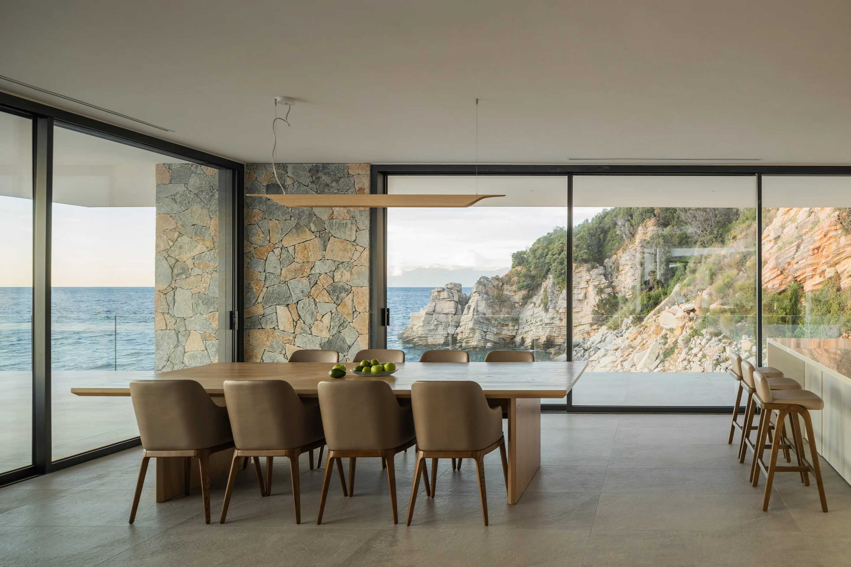 別墅設計,別墅設計案例,Boiken Developments,阿爾巴尼亞,國外別墅設計案例,別墅裝修,幾何結構,海景別墅