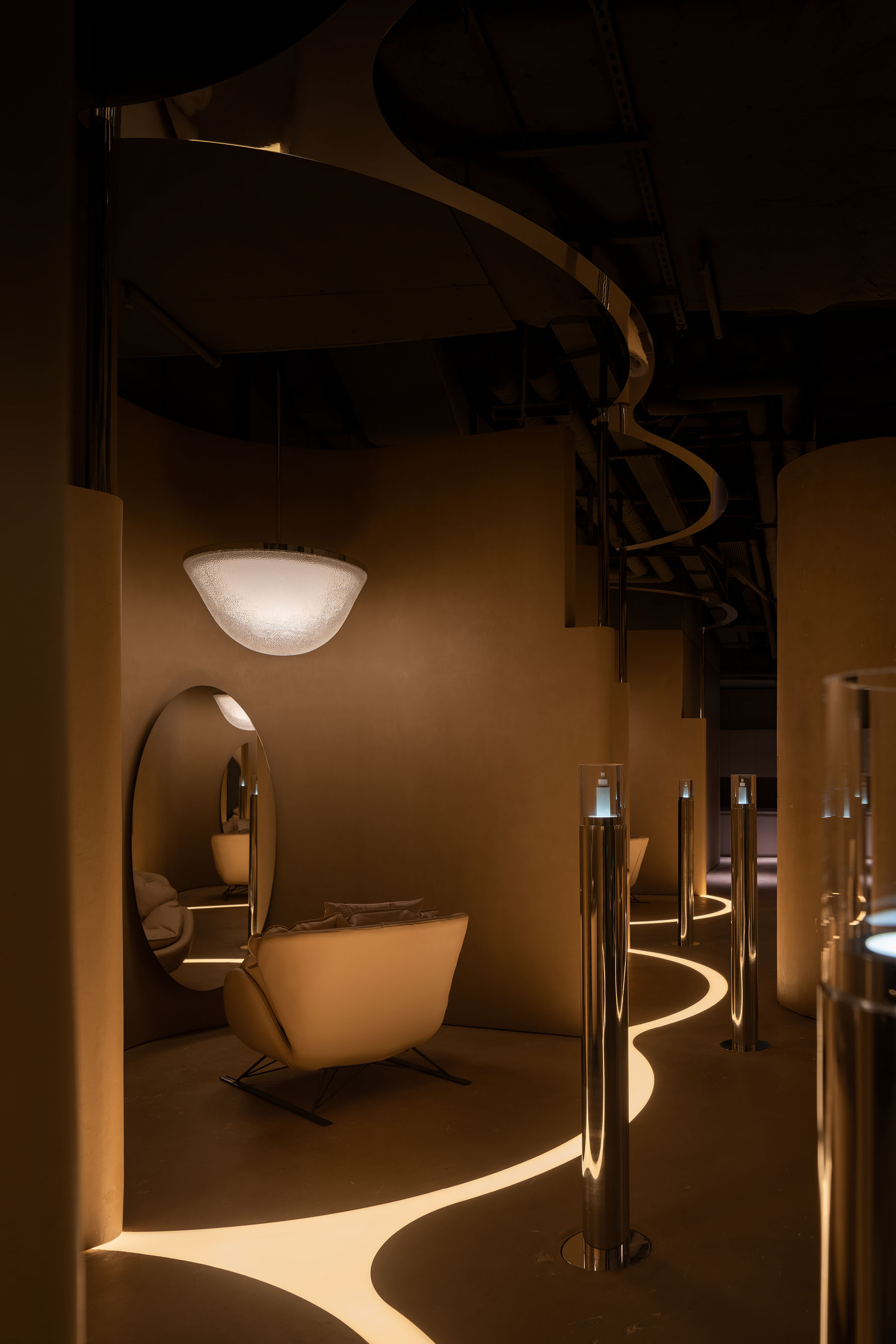 美容店設計,美容店設計案例,DOMANI東倉建設,東倉建設,深圳美容中心,身體護理,美容院,醫美中心,MEUNIER 3概念旗艦店,深圳MEUNIER 3,DOMANI,深圳