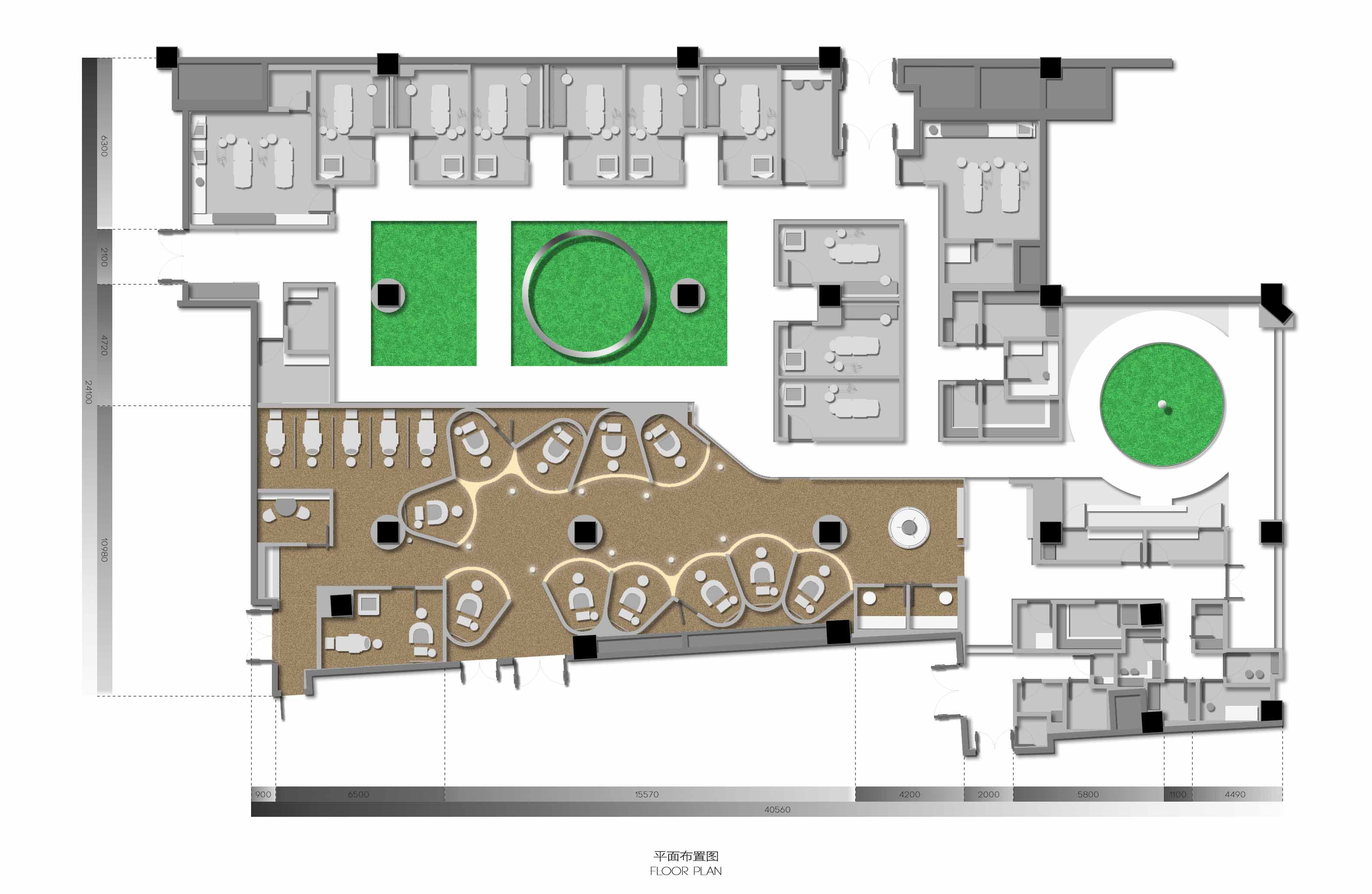 美容店設計,美容店設計案例,DOMANI東倉建設,東倉建設,深圳美容中心,身體護理,美容院,醫美中心,MEUNIER 3概念旗艦店,深圳MEUNIER 3,DOMANI,深圳