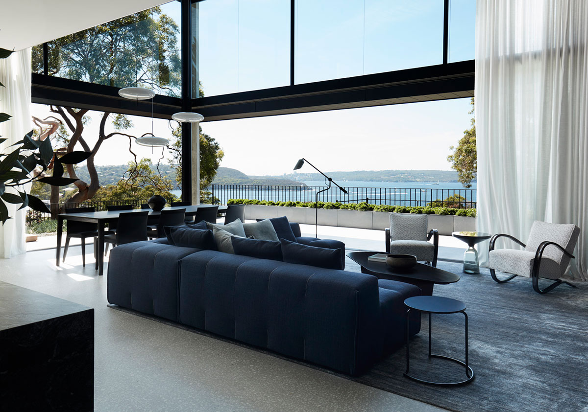 別墅設計,別墅設計案例,Potter & Willson,悉尼,國外別墅設計案例,別墅裝修,海景別墅,開放式布局