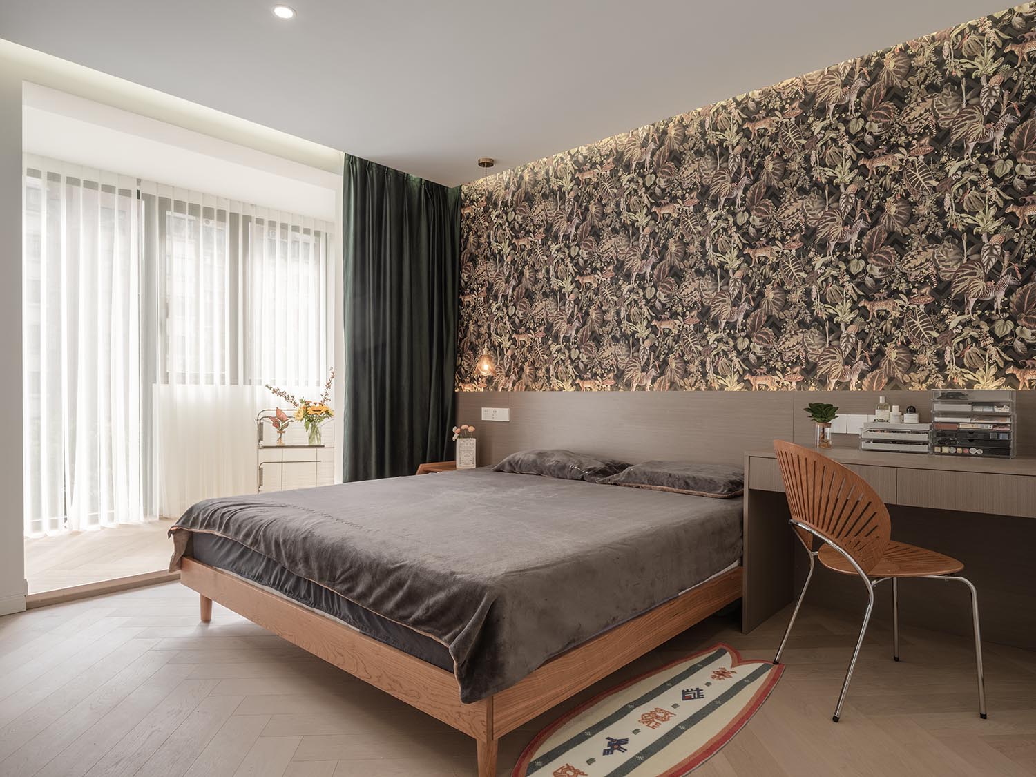 100㎡住宅設計,100㎡,住宅設計案例,家裝設計,公寓設計,住宅設計案例,住宅設計方案,小戶型設計,東北大男孩的輕法小築,上海,介兮空間設計