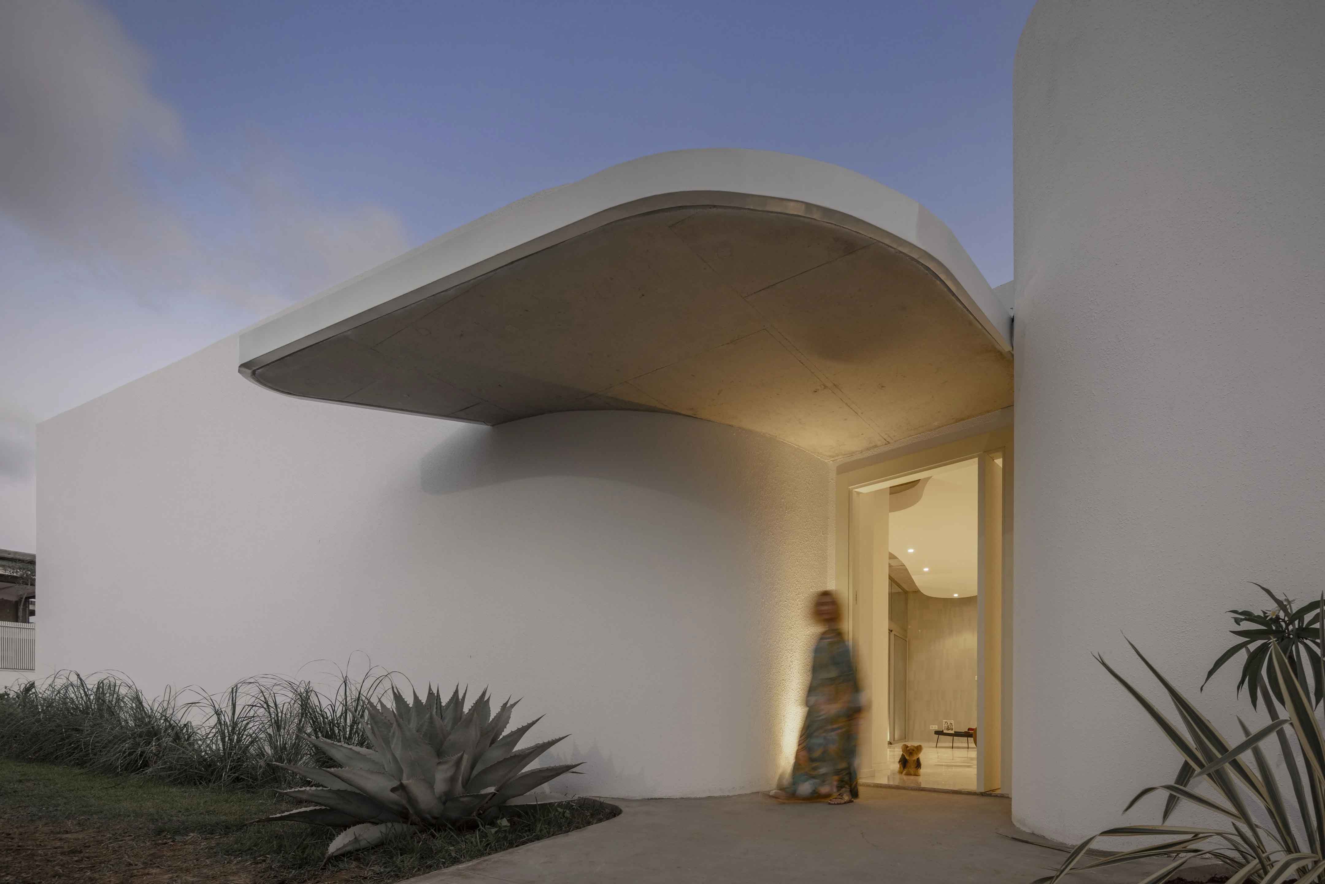 別墅設計,別墅設計案例,Siana Architecte,摩洛哥,國外別墅設計案例,別墅裝修,1000㎡,混凝土,曲線美學