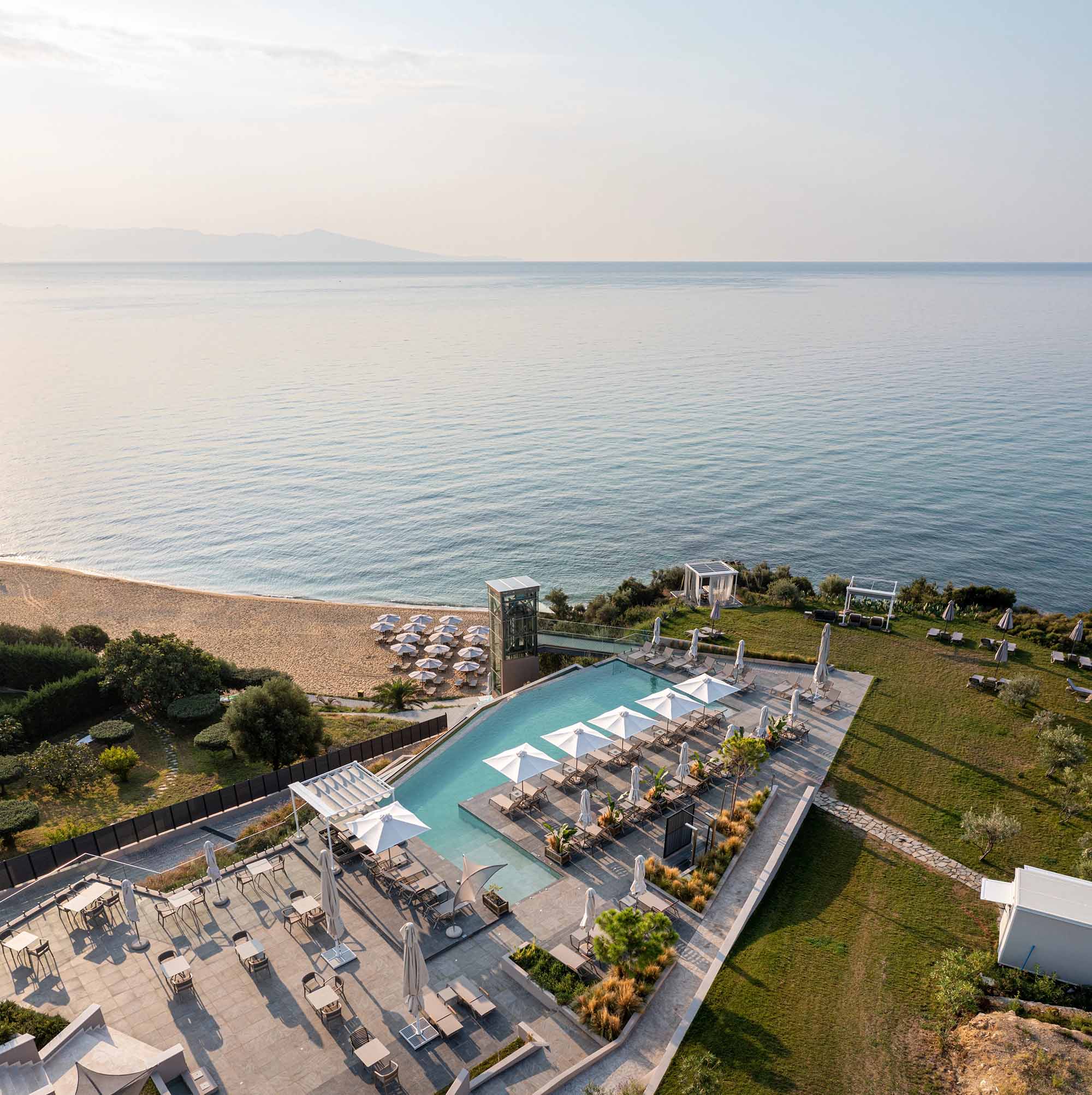 度假村設計,酒店設計,度假村酒店,酒店設計案例,TAKA + PARTNERS,希臘,海景酒店,度假酒店設計