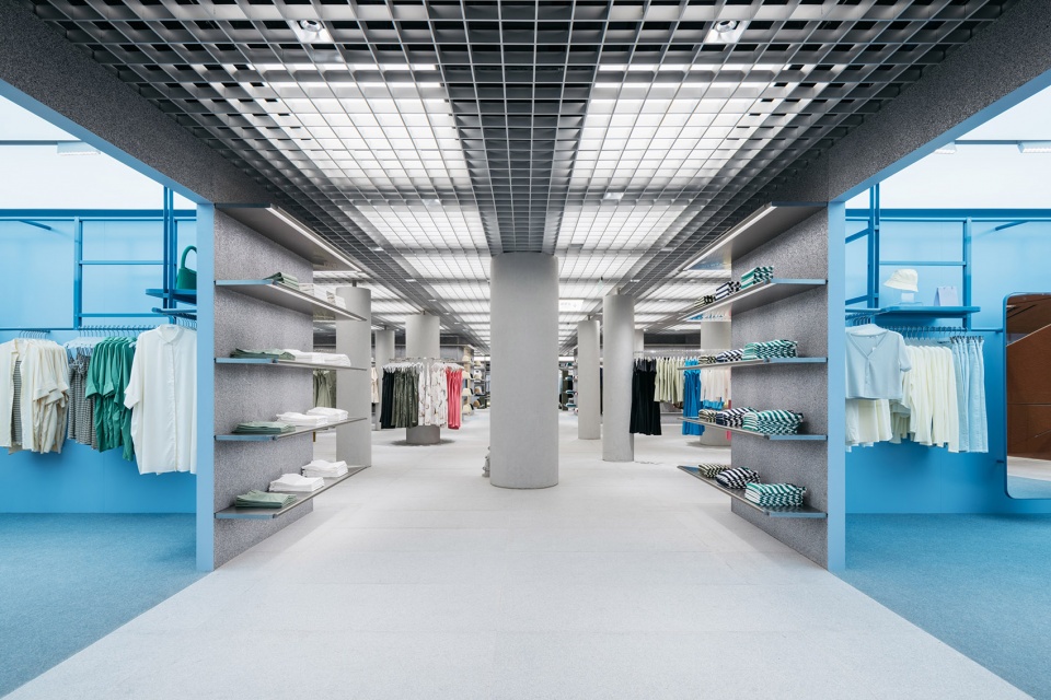 零售店設計,服裝零售店設計,時尚零售店設計,零售店設計案例,服裝店設計,商店旗艦店設計,旗艦店設計,商店設計,BENLAI本來旗艦店,廣州,AIM愷慕建築設計