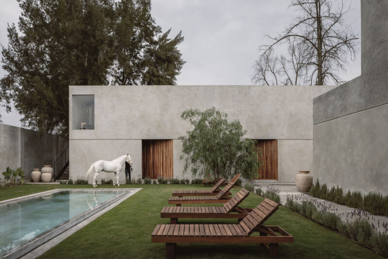 Araujo Galván Arquitectos｜480㎡，墨西哥Mate House鄉村別墅