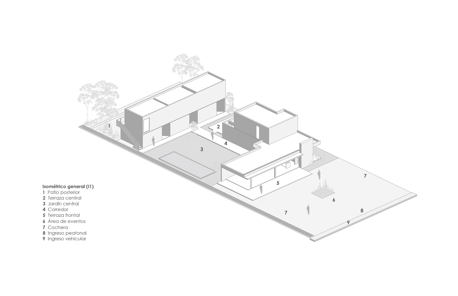 別墅設計,Araujo Galván Arquitectos,鄉村別墅,國外別墅設計案例,墨西哥,別墅庭院設計,480㎡