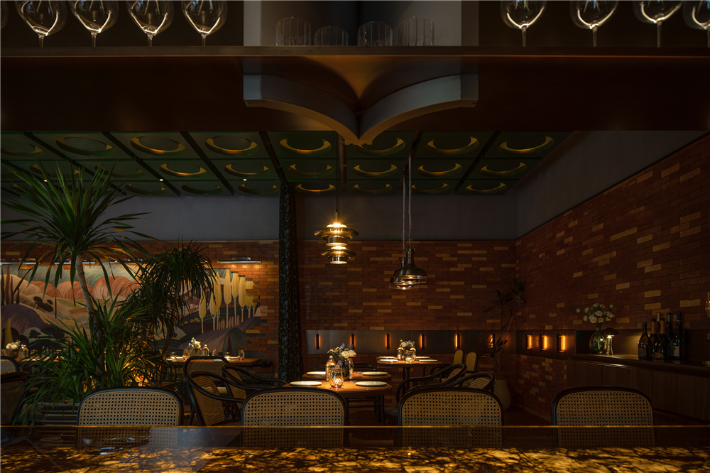 餐廳設計,休閑餐廳設計,酒吧設計,酒吧設計案例,酒吧設計方案,餐酒吧設計,300藤VINES,成都,構看建築設計